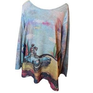 INOAH A-Line Pullover - Our Magical Trip Size L